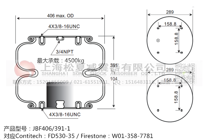 JBF406/391-2橡膠<a href='http://www.samuraioftokyo.com/' target='_blank'><u>空氣彈簧</u></a>